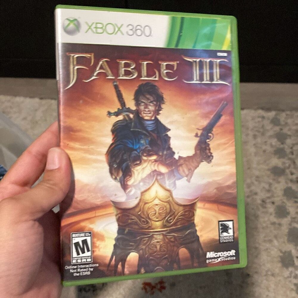 Xbox 360 Fable III 3 Video Game